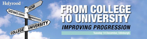 College to university screen grab